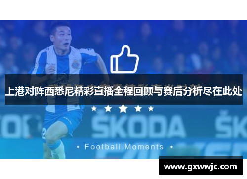 上港对阵西悉尼精彩直播全程回顾与赛后分析尽在此处